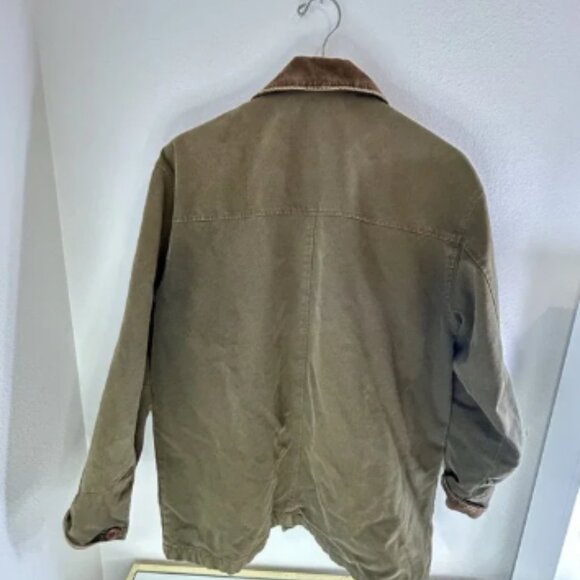 00s American Eagle Flannel Lined Faded Barn Coat - Size Small - Faded - Picture 3 of 11